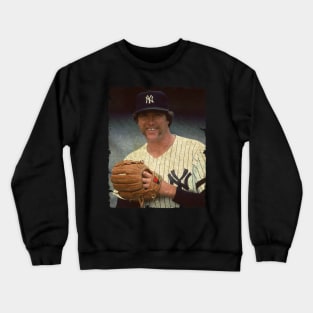 Goose Gossage in New York Yankees Crewneck Sweatshirt